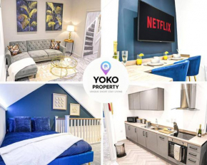 Luxury City Centre Apartment with Juliet Balcony, Fast Wifi and SmartTV with Netflix by Yoko Property